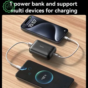 پاوربانک 2 پورت 10.000Mah و توان 20W PD یسیدو مدل YESIDO YP52 (100% اورجینال)