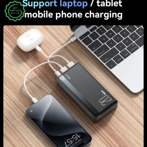 پاوربانک 3 پورت 20.000Mah و توان 35W یسیدو مدل YESIDO YP51 (100% اورجینال)