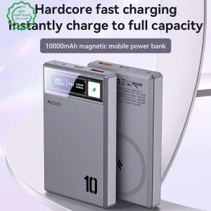 پاوربانک مگ سیف دار 2 پورت 10.000Mah و توان 20W PD یسیدو مدل YESIDO YP61 (100% اورجینال)