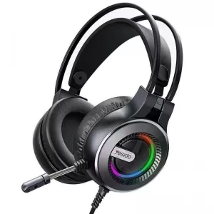 هدست سیم دار RGB مدل گیمینگ میکروفن دار از برند یسیدو مدل Yesido EK02 (نسخه اورجینال وارداتی)