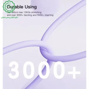 کابل شارژ دو سر تایپ سی به طول 1 متر و توان 60W مدل YESIDO CA152 (100% اورجینال)