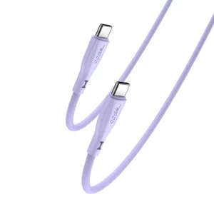 کابل شارژ دو سر تایپ سی به طول 1 متر و توان 60W مدل YESIDO CA152 (100% اورجینال)