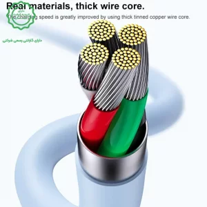 کابل شارژ تایپ سی به طول 1 متر و توان 2A مدل YESIDO CA119C (100% اورجینال)