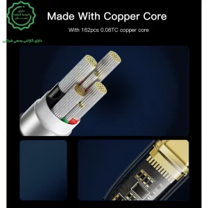 کابل شارژ لایتنینگ به تایپ سی به طول 1.2 متر و توان 20W PD مدل YESIDO CA101 (100% اورجینال)