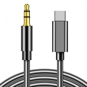 کابل مبدل صدا Type-C به 3.5mm AUX به طول 1 متر
