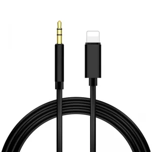 کابل مبدل صدا Lightning به 3.5mm AUX به طول 1 متر (اتصال بدون بلوتوث)