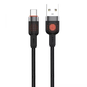 کابل فست شارژ تایپ سی به یو اس بی 1 متری با توان 11V/6A 66W