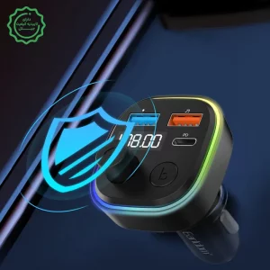 پخش کننده بلوتوث FM و شارژر فندکی خودرو مدل Earldom M84 (100% اورجینال)