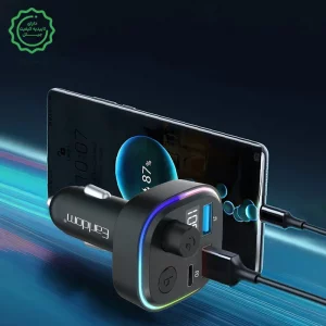 پخش کننده بلوتوث FM و شارژر فندکی خودرو مدل Earldom M84 (100% اورجینال)