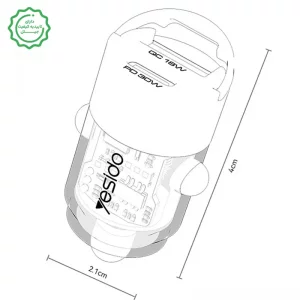 شارژر فندکی فست شارژ 30W PD دو پورت مدل Yesido Y68 (100% اورجینال)