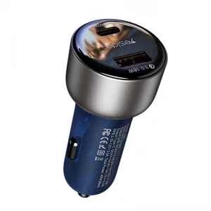 شارژر فندکی فست شارژ 48W PD دو پورت مدل Yesido Y52 (100% اورجینال)