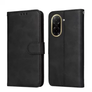 کیف چرمی Xiaomi Redmi A5 مدل لپ تاپی جاکارتی دار (محافظ لنزدار)