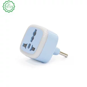 مبدل آداپتور 3 به 2 چراغ دار مدل آریا Aria M03