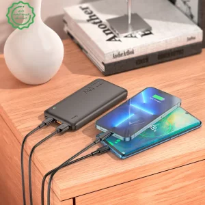 پاوربانک به ظرفیت 10.000Mah و توان 22.5 وات PD از برند هوکو مدل Hoco J101 (100% اورجینال)