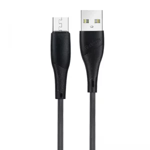 کابل شارژ پاوربانک 25 سانتی متر 2.4 آمپر مدل میکرو Earldom EC-163M