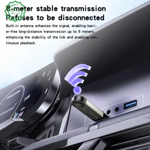 دانگل و گیرنده بلوتوثی USB از برند یسیدو مدل YESIDO YAU81 (100% اورجینال)