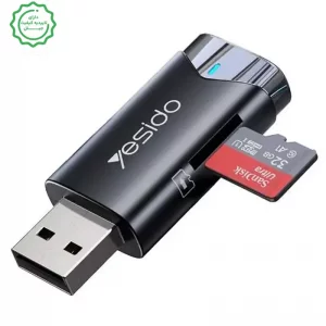 دانگل و گیرنده بلوتوثی کانکتور USB-AUX از برند یسیدو مدل YESIDO YAU40 (100% اورجینال)