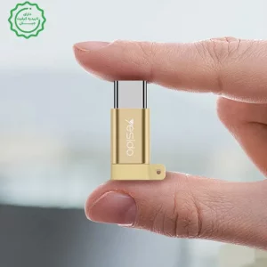 مبدل OTG مدل USB-C به Micro از برند یسیدو Yesido GS04