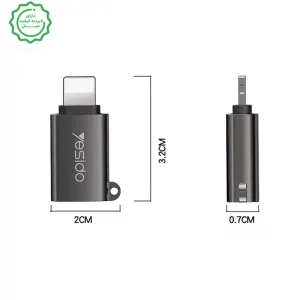 مبدل OTG مدل Lightning به USB از برند یسیدو Yesido GS14