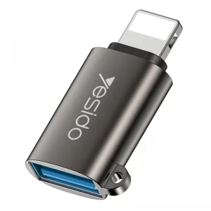 مبدل OTG مدل Lightning به USB از برند یسیدو Yesido GS14 (100% اورجینال)