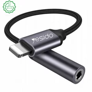 کابل تبدیل AUX مدل Lightning به 3.5mm یسیدو Yesido YAU21 (100% اورجینال)