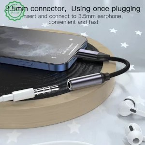 کابل تبدیل AUX مدل Lightning به 3.5mm یسیدو Yesido YAU21 (100% اورجینال)
