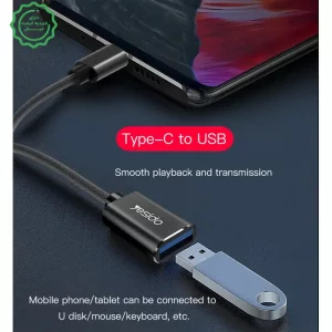 کابل مبدل OTG مدل Type-C به USB یسیدو Yesido GS01 (100% اورجینال)