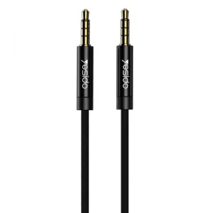 کابل AUX مدل 2 متری دو سرجک 3.5mm برند Yesido YAU15 (100% اورجینال)