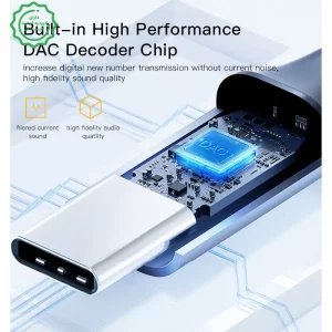 کابل تبدیل AUX مدل 1 متری تایپ سی به جک 3.5mm برند Yesido YAU36 (100% اورجینال)