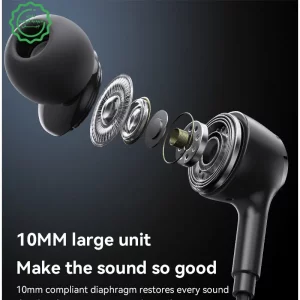 هندزفری سیم دار جک 3.5MM مدل مکالمه دار HIFI از برند Yesido YH53 (100% اورجینال)
