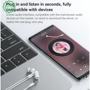 هندزفری سیم دار جک 3.5MM مدل مکالمه دار HIFI از برند Yesido YH46 (100% اورجینال)