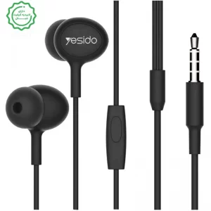 هندزفری سیم دار جک 3.5MM مدل مکالمه دار HIFI از برند Yesido YH13 (100% اورجینال)