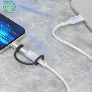 مبدل کانکتور مدل Lightning به USB-C ایرلدوم Earldom OT90L (100% اورجینال)