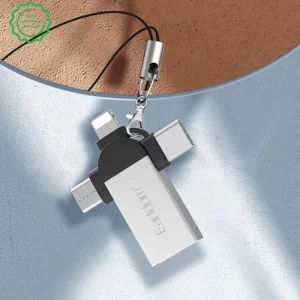 مبدل OTG مدل 3in1 به USB 3.0 ایرلدوم Earldom OT93 (100% اورجینال)