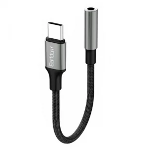 کابل تبدیل AUX مدل USB-C به 3.5MM ایرلدوم Earldom OT77 (100% اورجینال)