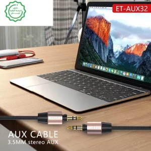 کابل AUX یک متری مدل دو سر جک 3.5 میلی متر ایرلدوم Earldom AUX32 (100% اورجینال)