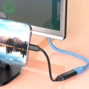 کابل تبدیل USB-C به HDTV مدل 4K ایرلدوم Earldom W11 (100% اورجینال)