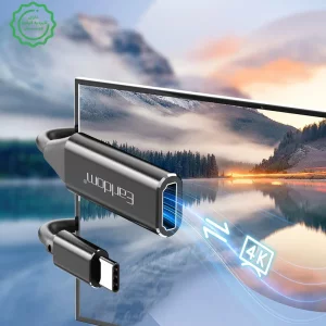 کابل تبدیل USB-C به HDTV مدل 4K ایرلدوم Earldom W11 (100% اورجینال)