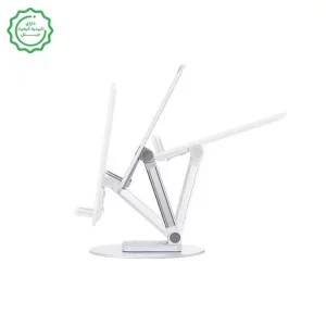 پایه نگهدارنده رومیزی گوشی و تبلت با قابلیت تنظیم ارتفاع 360 درجه