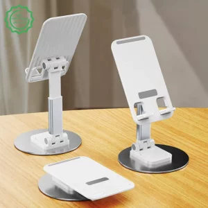 پایه نگهدارنده رومیزی گوشی و تبلت با قابلیت تنظیم ارتفاع 360 درجه