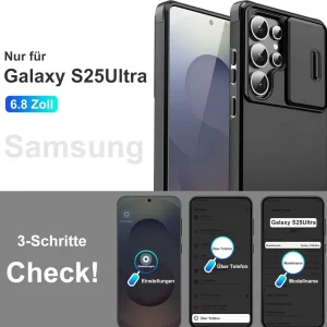 قاب گوشی ایربگ دار اسلاید کمرا مناسب برای موبایل Samsung Galaxy S25 Ultra