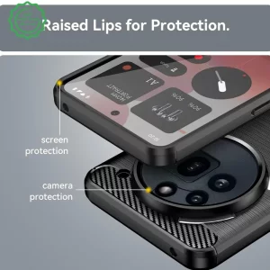 قاب گوشی طرح فیبر کربن مناسب برای گوشی Nothing Phone 3A Pro