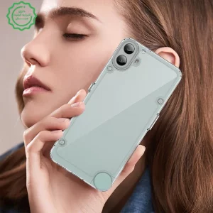 کاور شفاف مناسب برای گوشی Nothing cmf Phone 1 مدل دور ژله ای پشت طلق