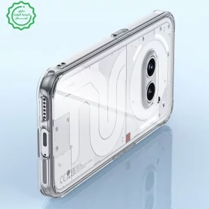 کاور شفاف مناسب برای گوشی Nothing Phone 2A مدل دور ژله ای پشت طلق