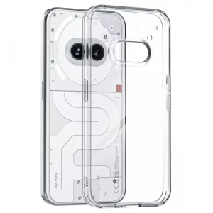 کاور شفاف مناسب برای گوشی Nothing Phone 2A مدل دور ژله ای پشت طلق