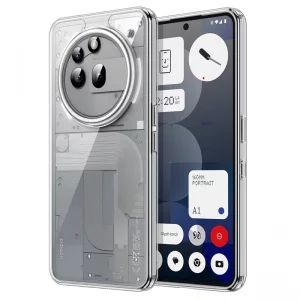 کاور شفاف مناسب برای گوشی Nothing Phone 3A Pro مدل دور ژله ای پشت طلق
