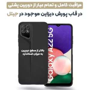 قاب پورش دیزاین مدل Rokcp برای موبایل سامسونگ Galaxy A22 5G