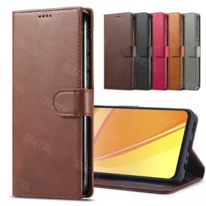 کیف چرمی Xiaomi 11T / 11T Pro مدل لپ تاپی جاکارتی دار