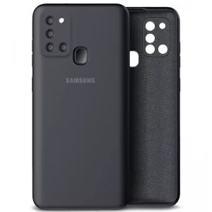 قاب گوشی لیکویید Samsung Galaxy M31 مدل زیربسته محافظ لنزدار