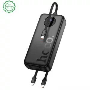 پاوربانک 20.000 میلی آمپر توان 22.5W و 20W PD به همراه کابل مدل Hoco J132A (100% اورجینال)